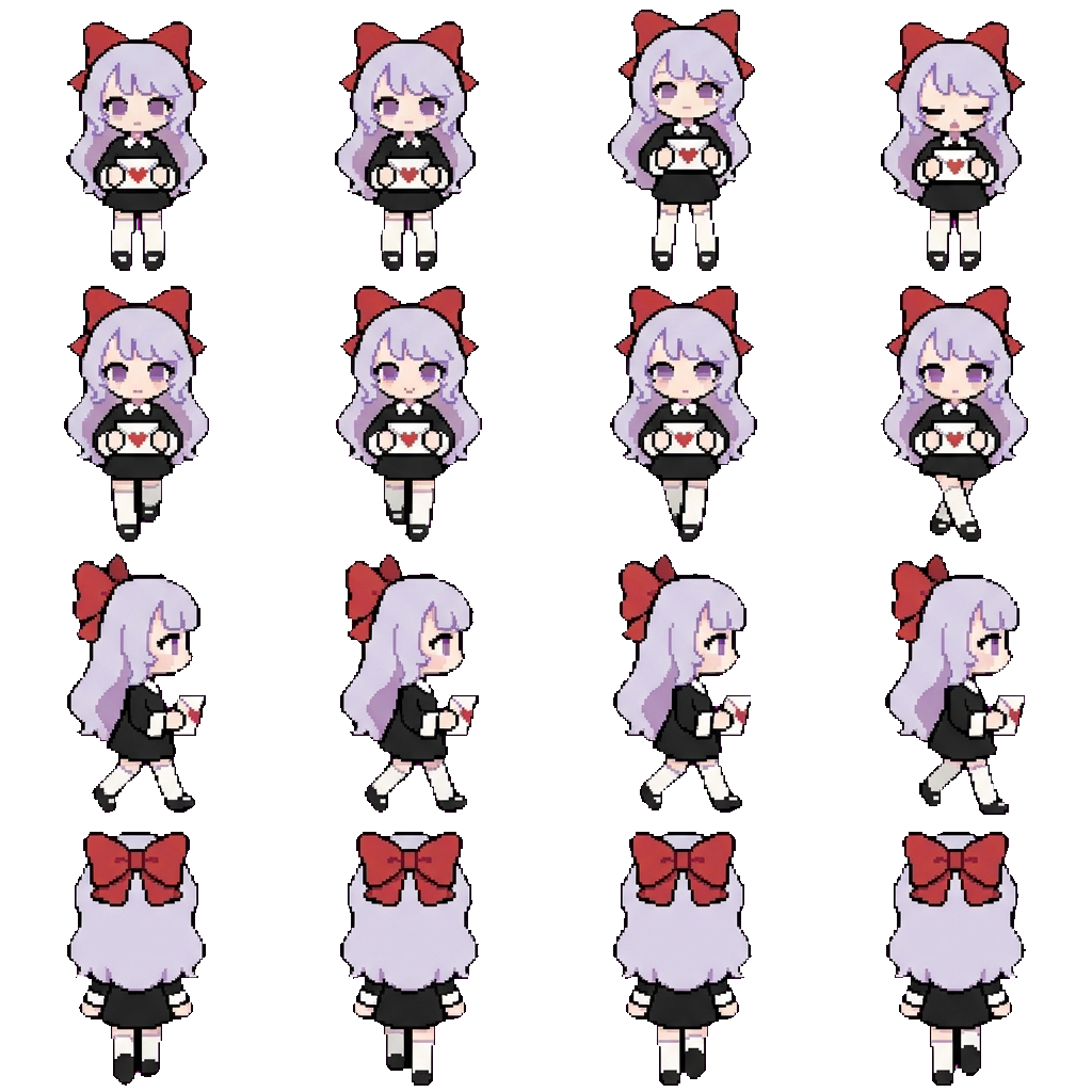 Cinda movement sprite