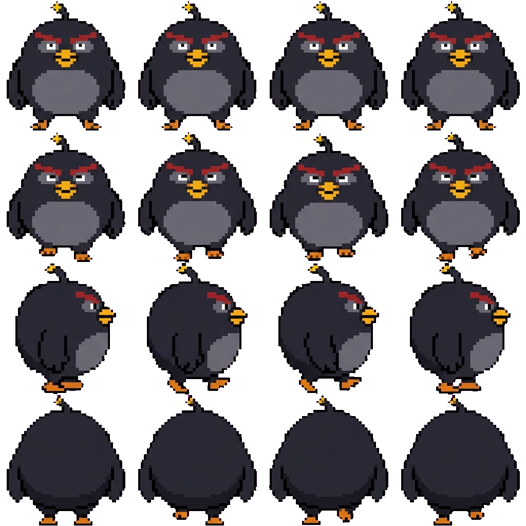 Bomb movement sprite