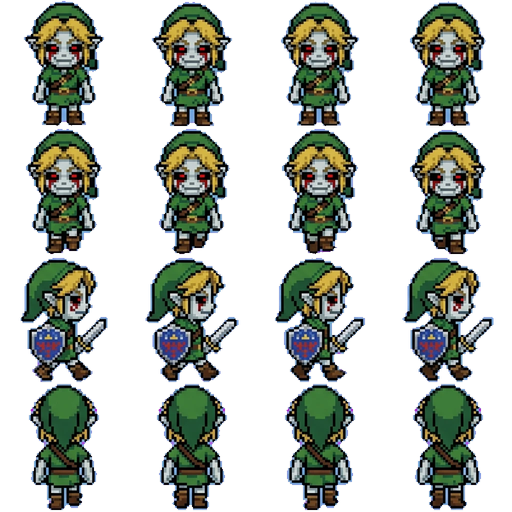 Ben Drowned movement sprite