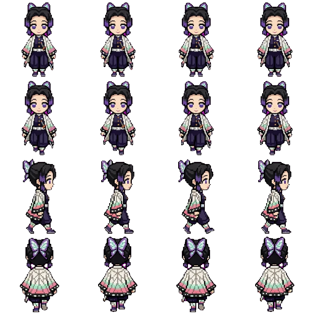 Shinobu movement sprite