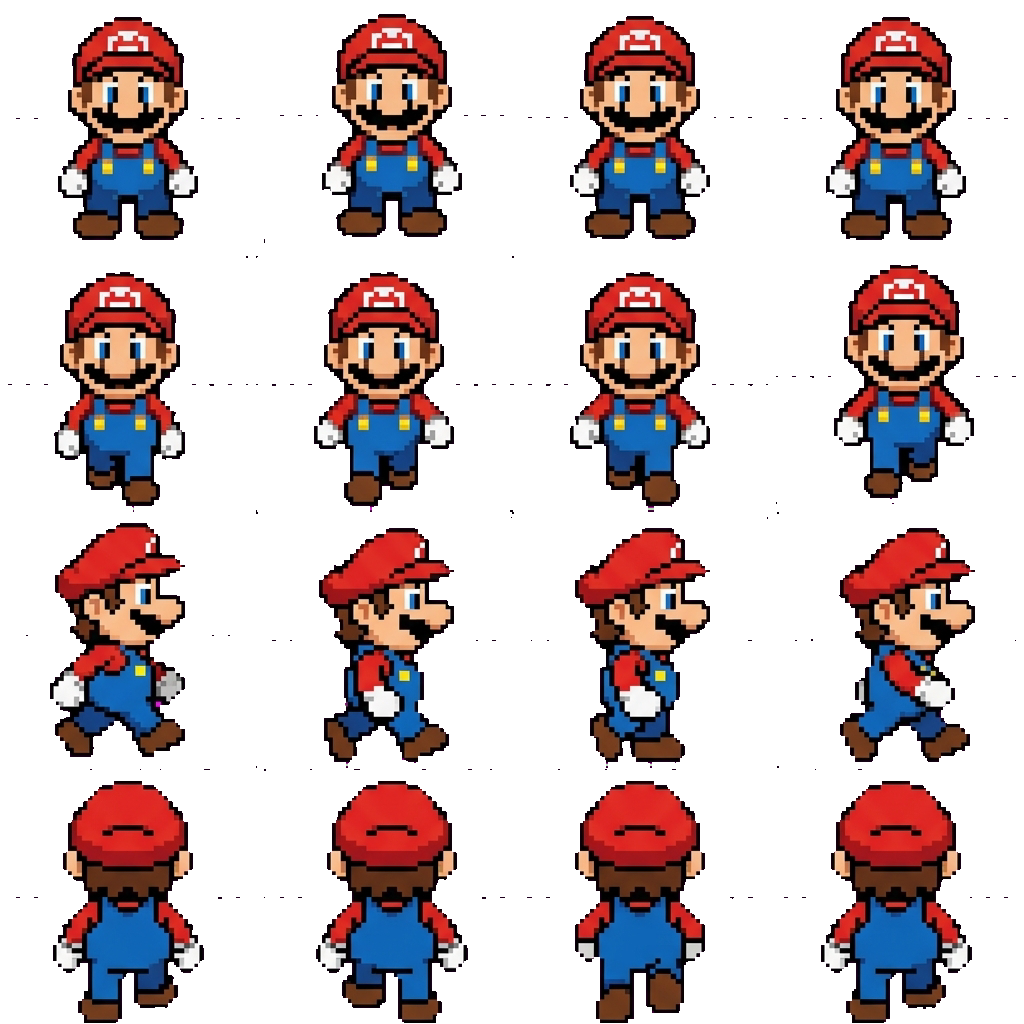 Mario movement sprite
