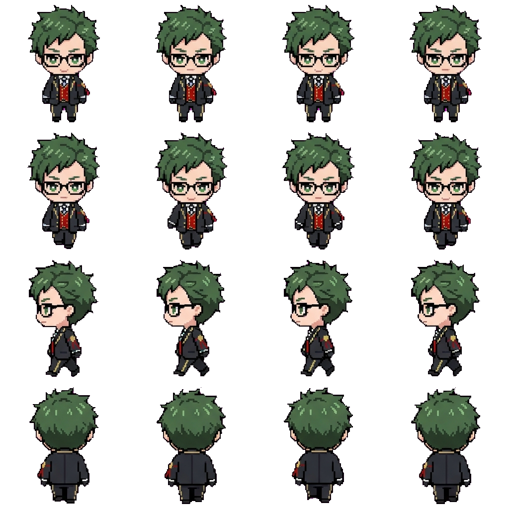 Trey Clover movement sprite