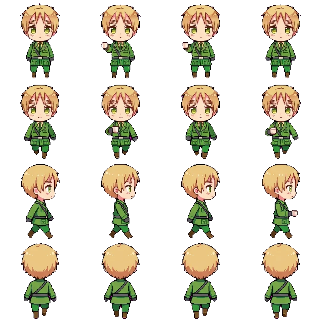 Arthur movement sprite