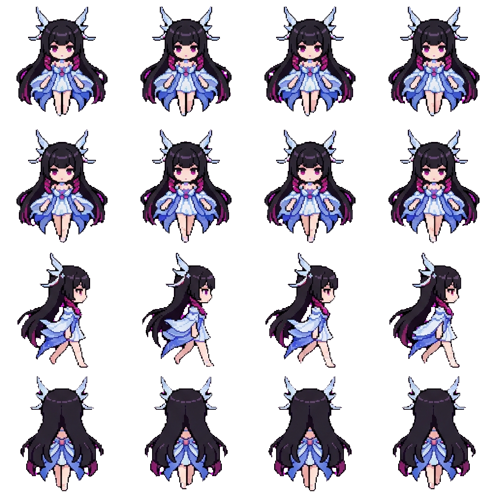 Columbina movement sprite
