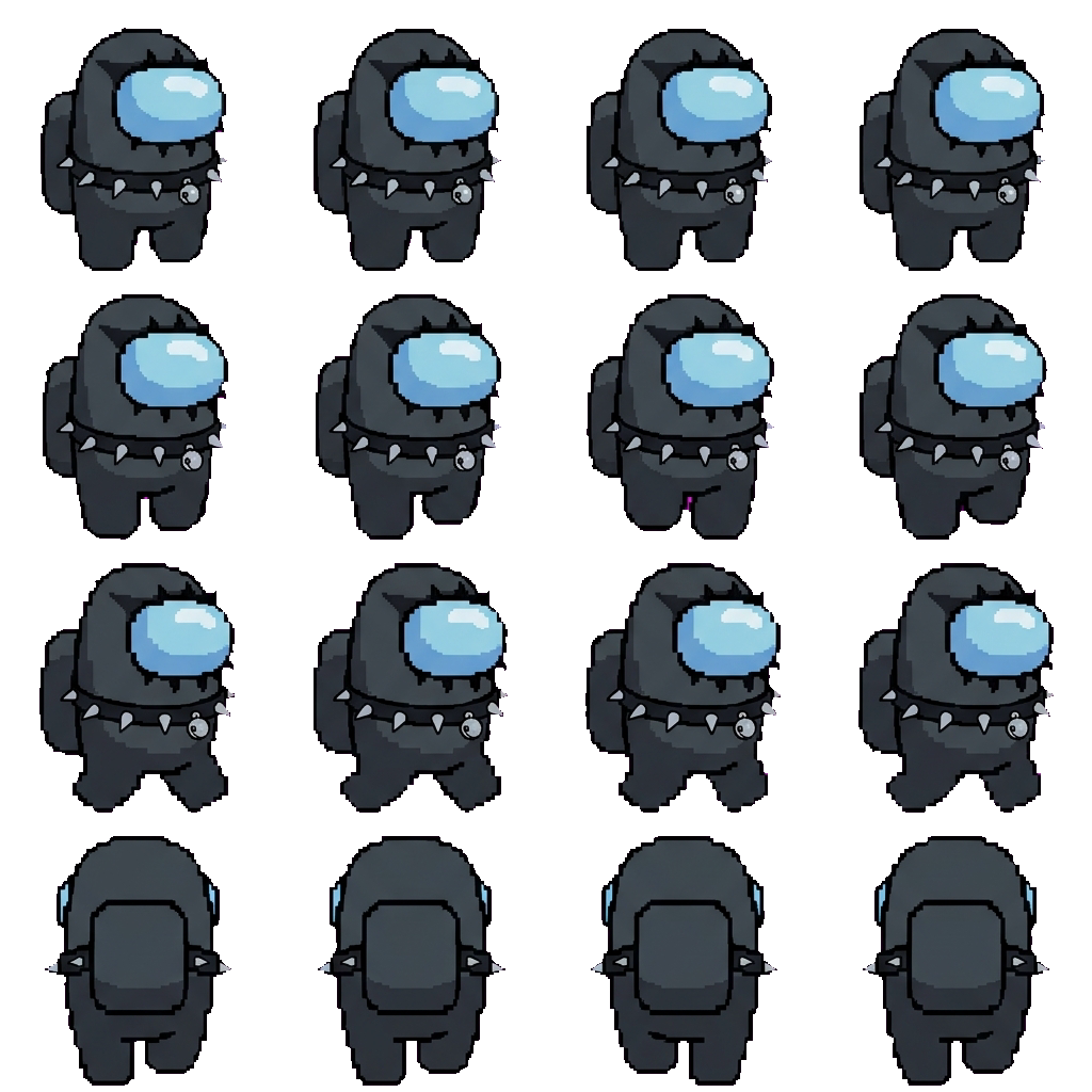 Black movement sprite