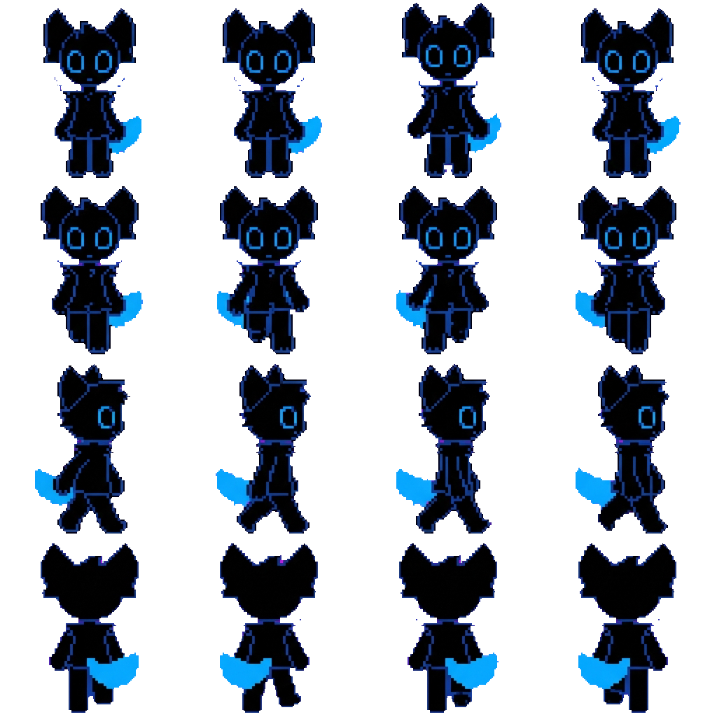 Lara movement sprite