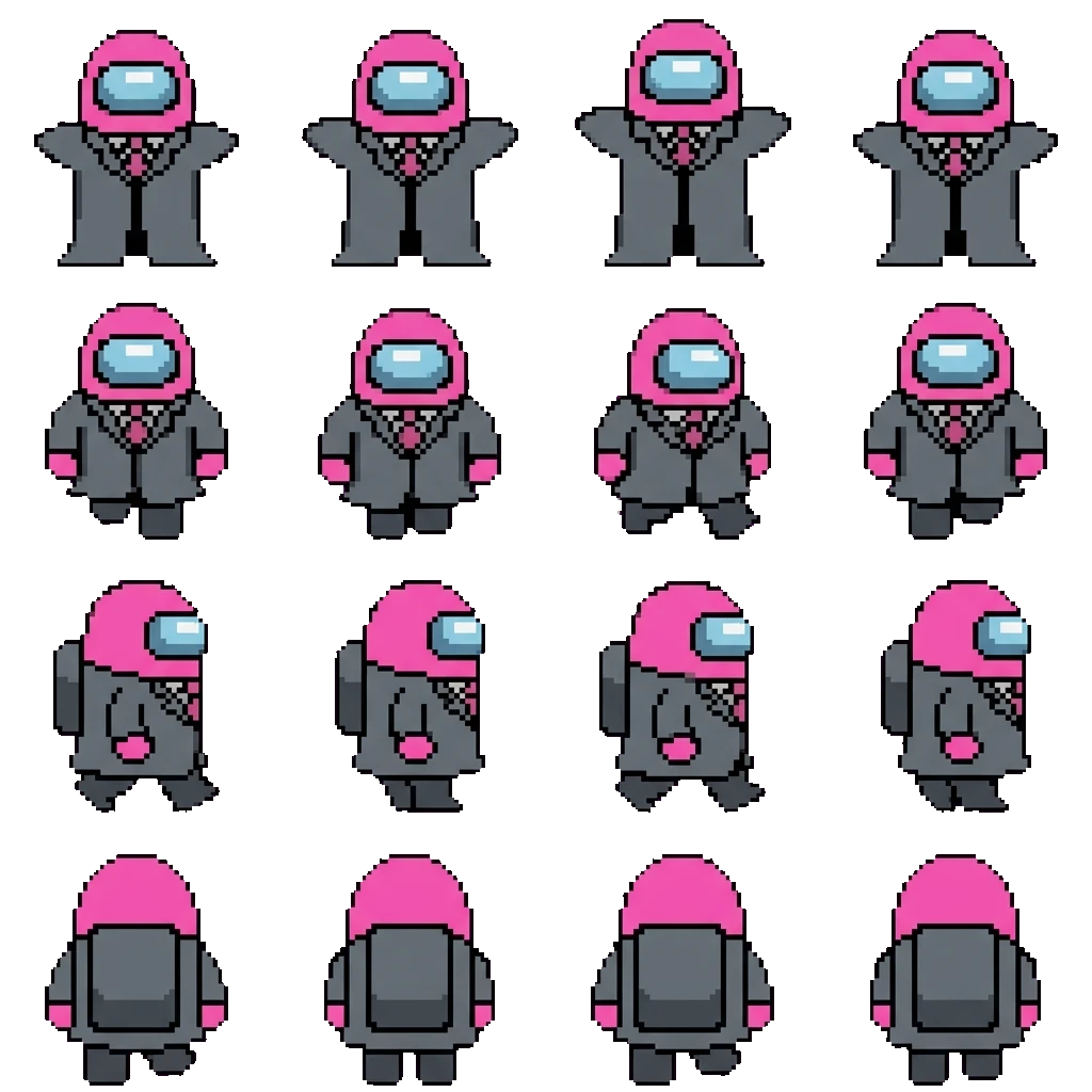 Pink movement sprite