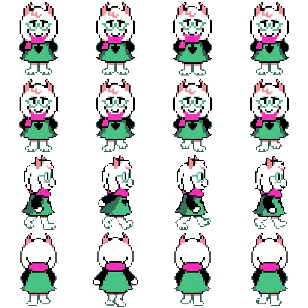 Ralsei movement sprite