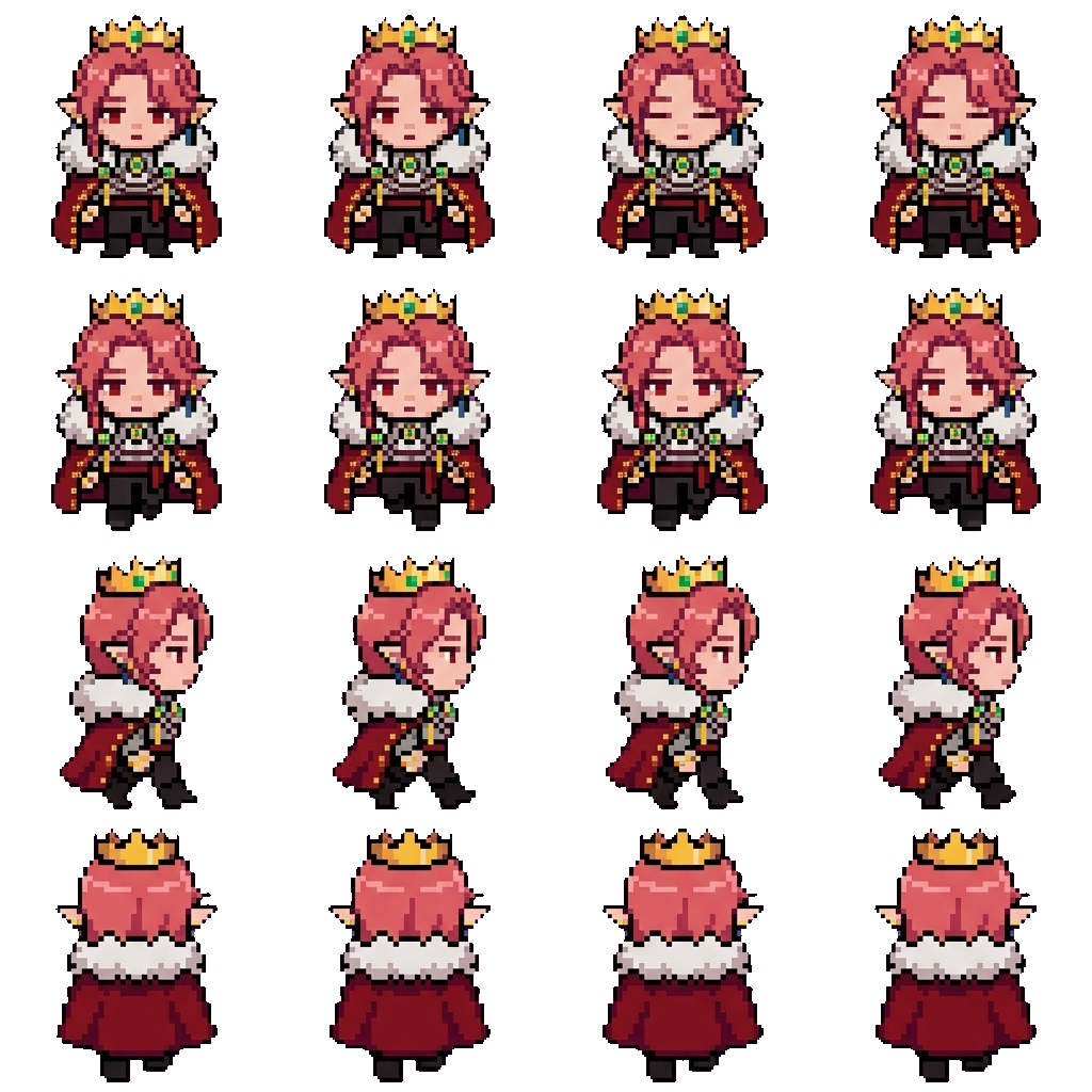 Technoblade movement sprite