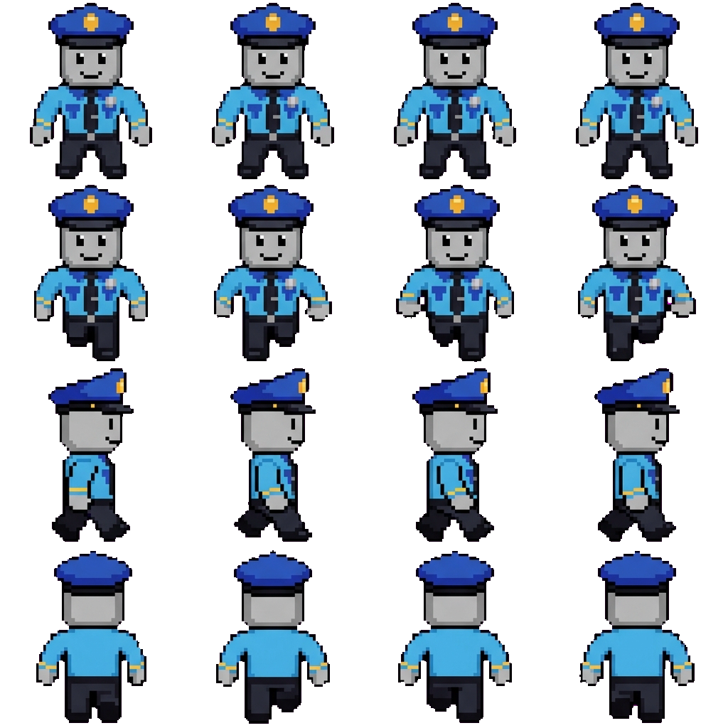 Player movement sprite