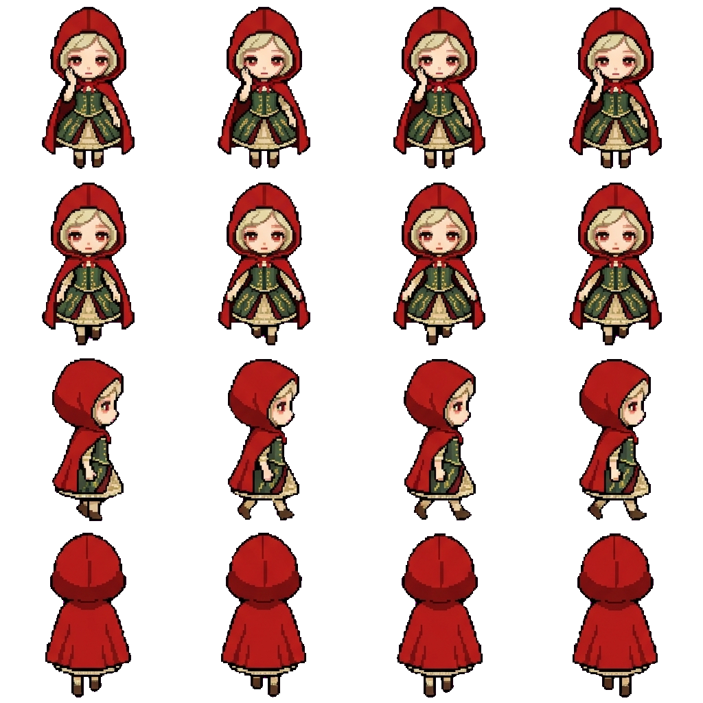 Red movement sprite
