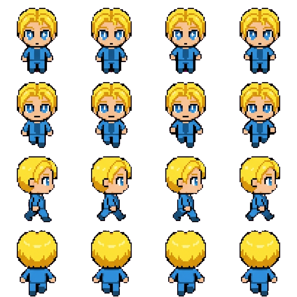 Marlon movement sprite