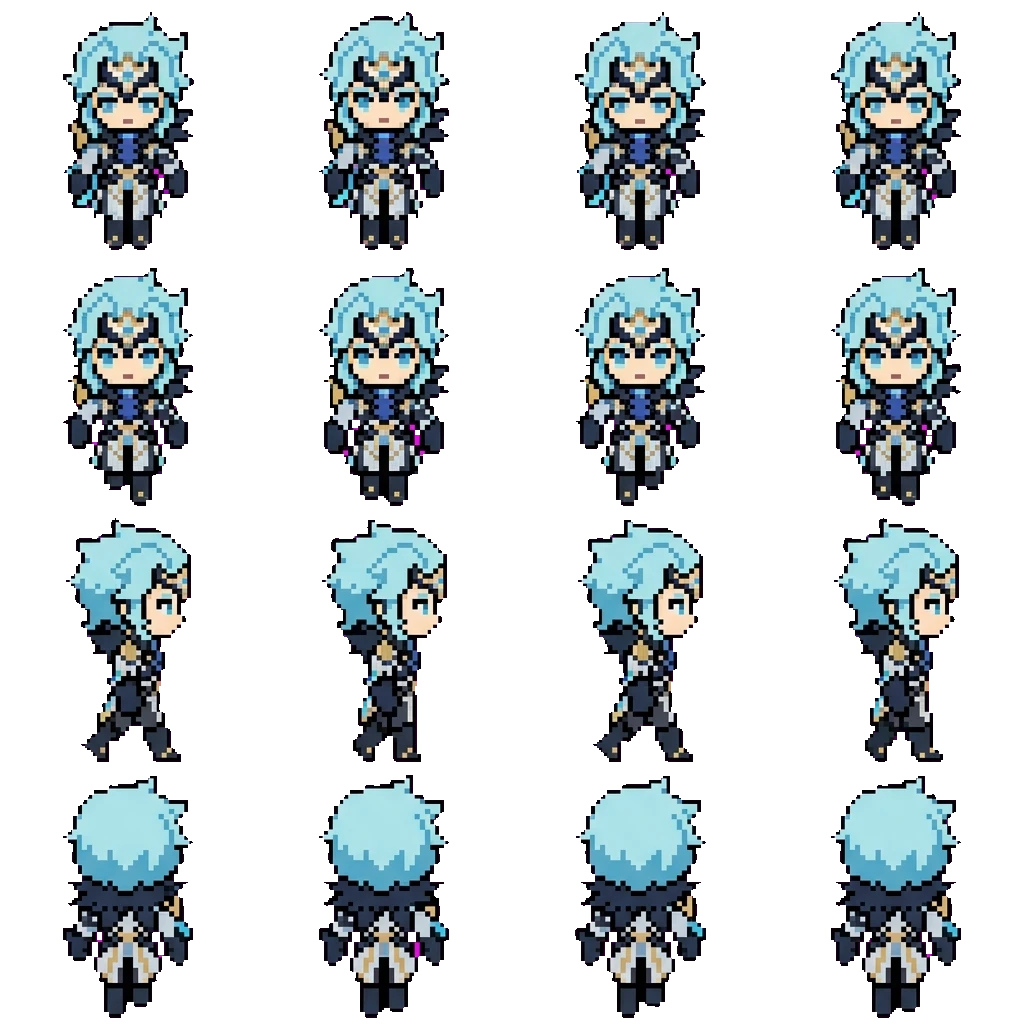 Дотторе movement sprite