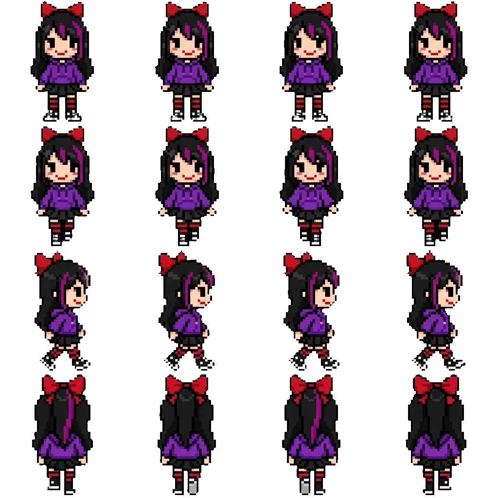 Nina movement sprite