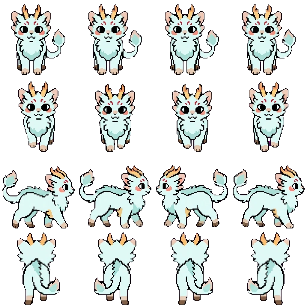 Sibuxiang movement sprite