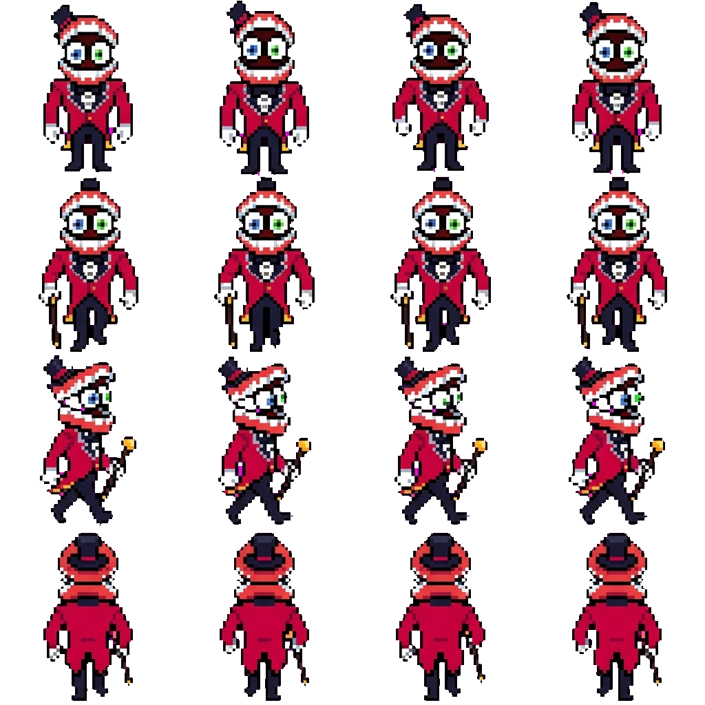 Caine movement sprite