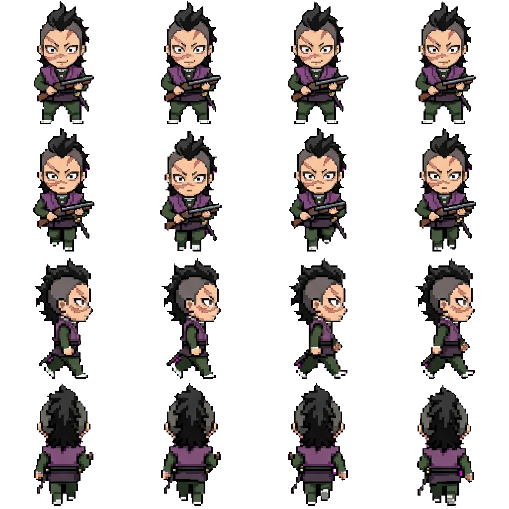 Genya movement sprite