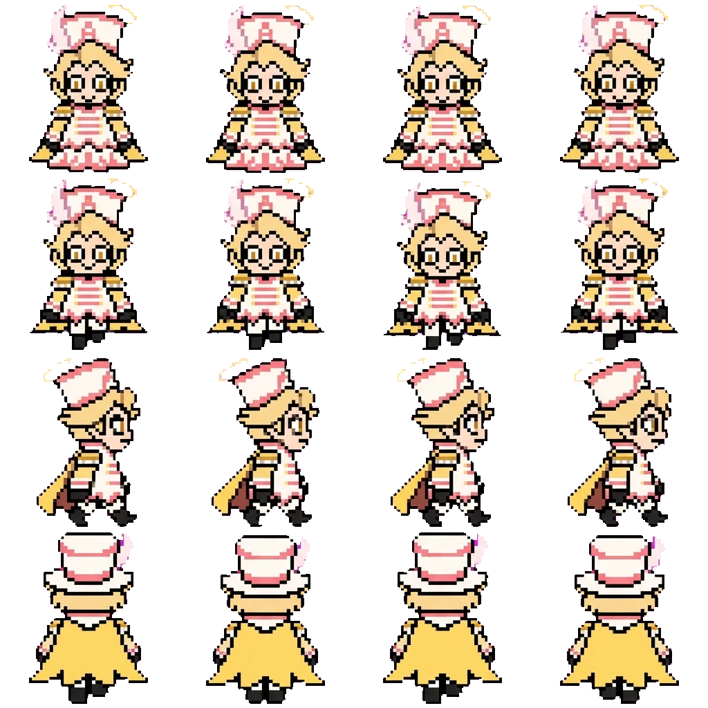 Abel movement sprite