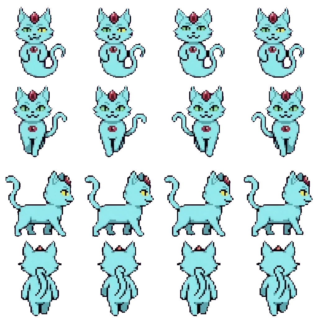 Chaos movement sprite