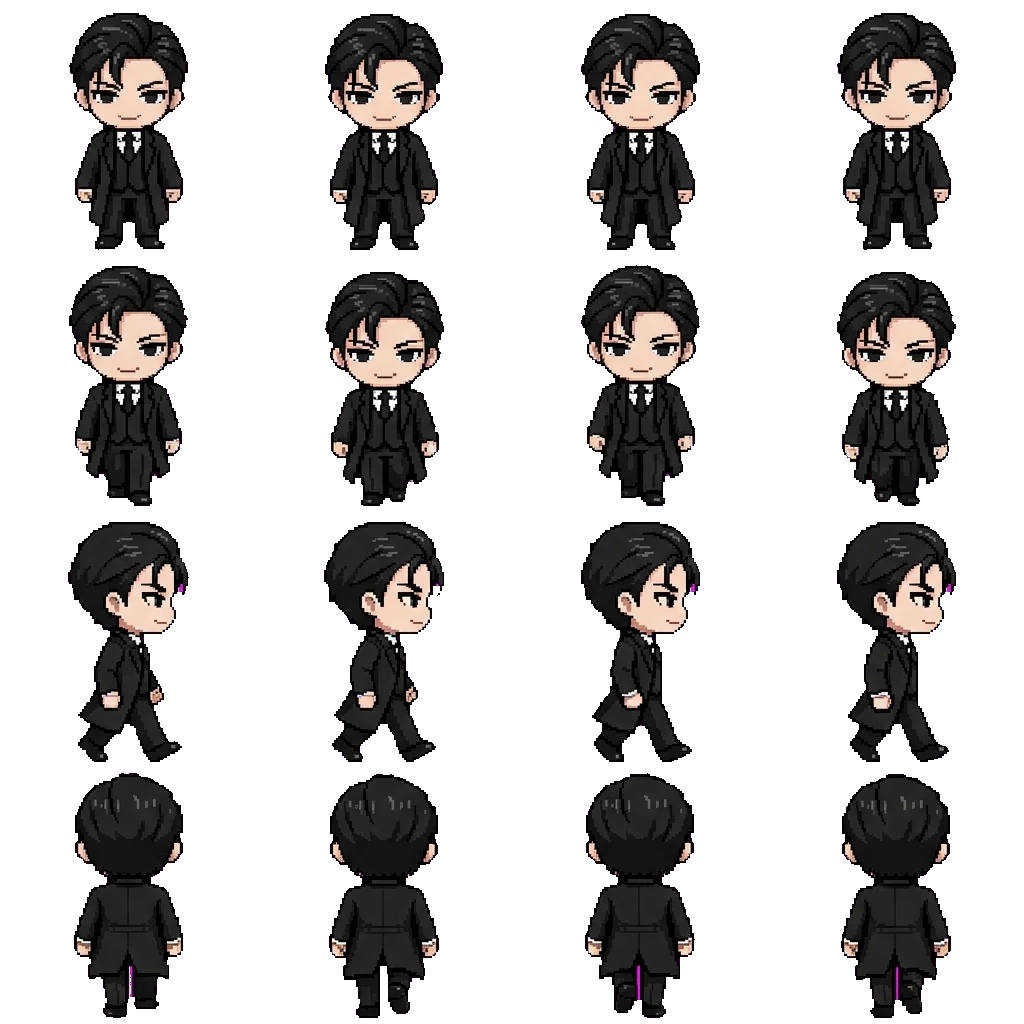 Garth movement sprite