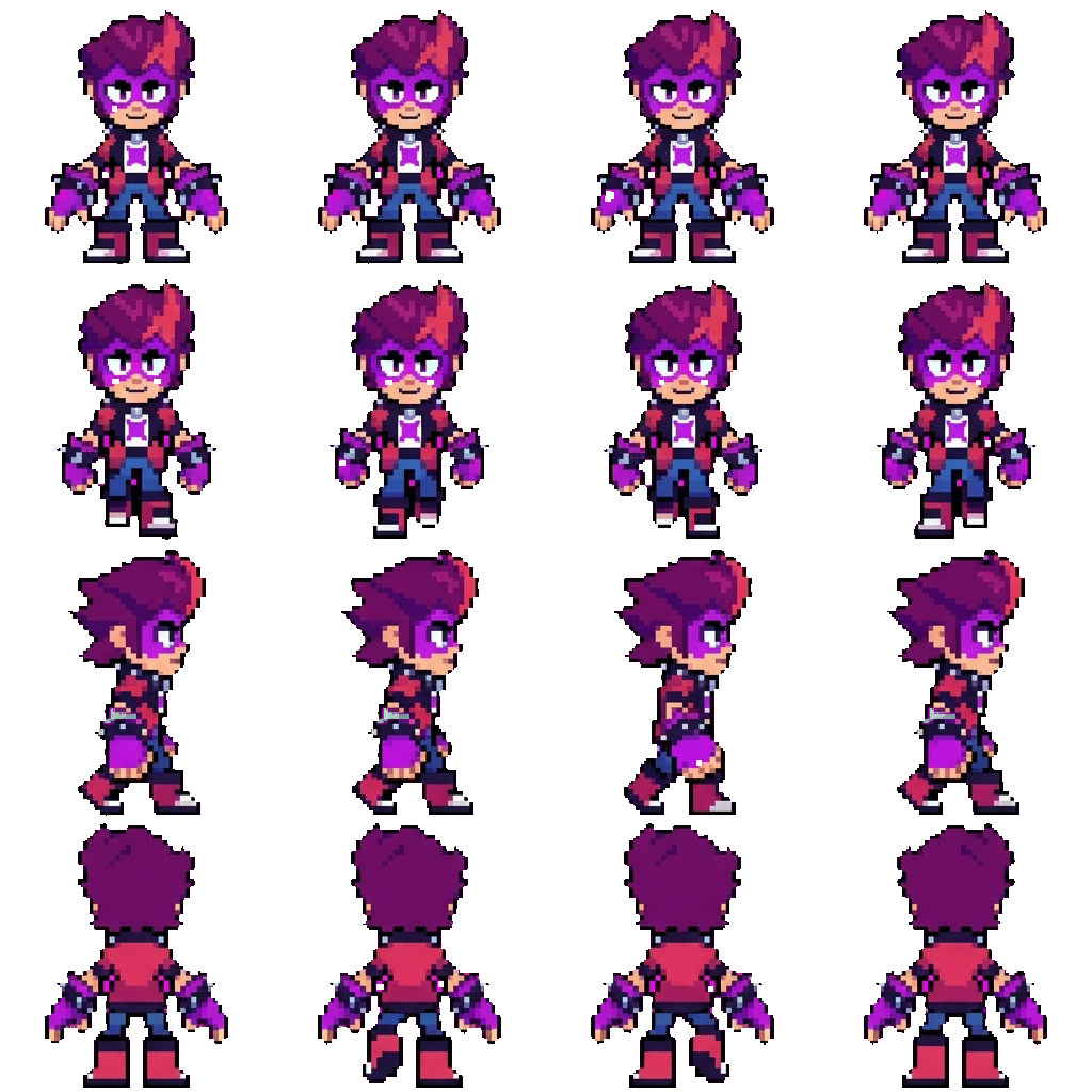 Splash movement sprite