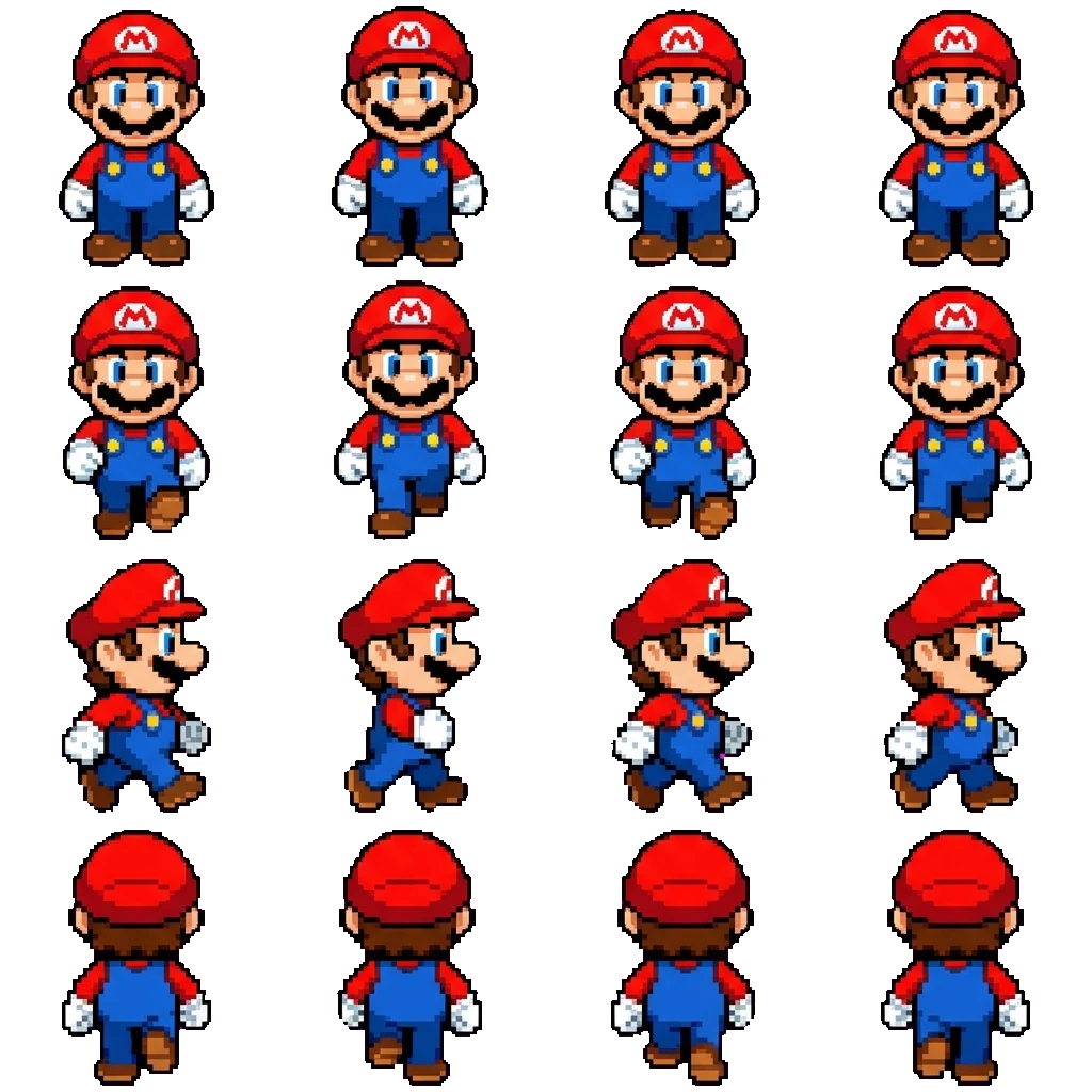 Mario movement sprite