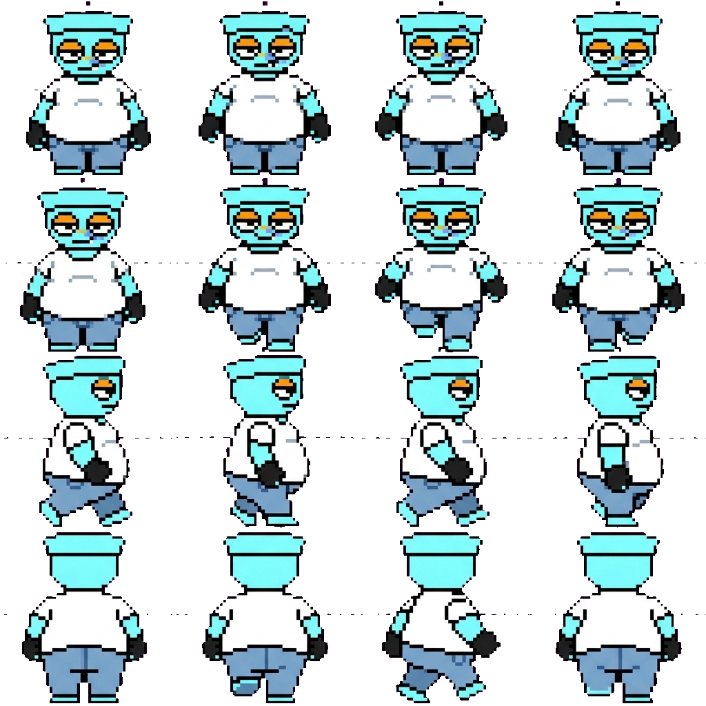 Finn movement sprite
