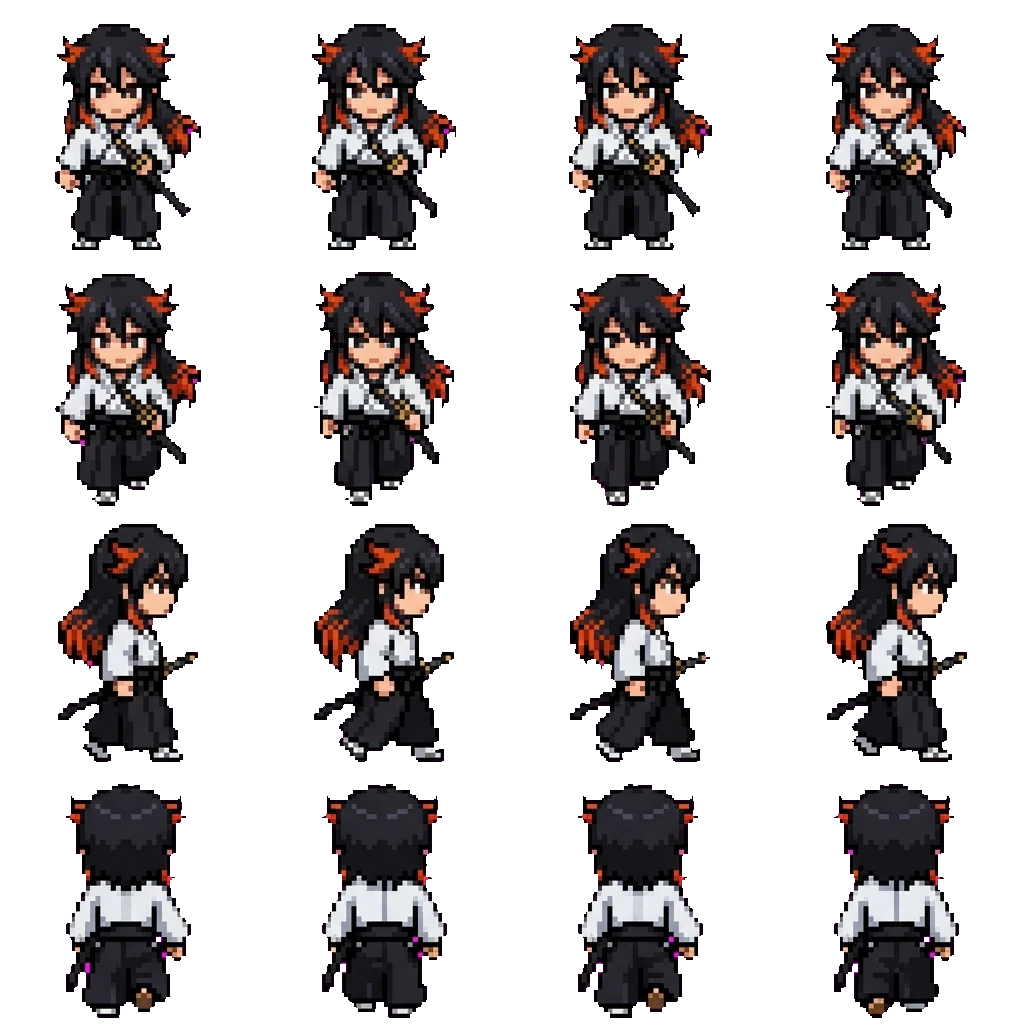 Yushio movement sprite