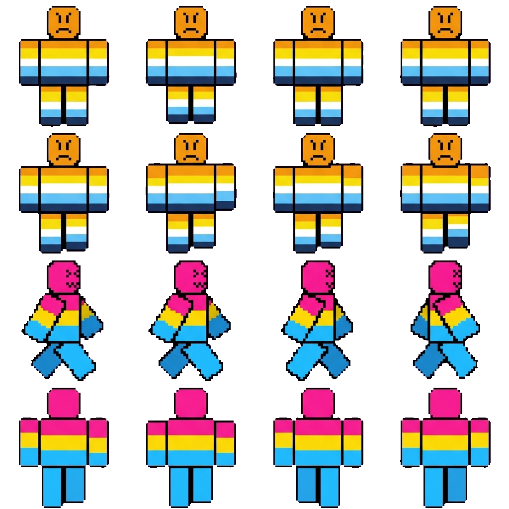Averi movement sprite