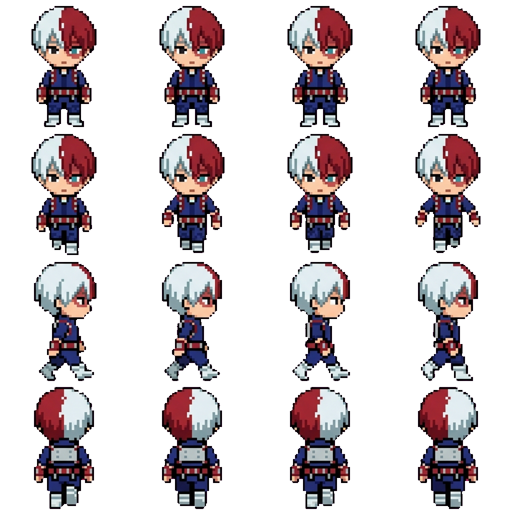 Shoto movement sprite