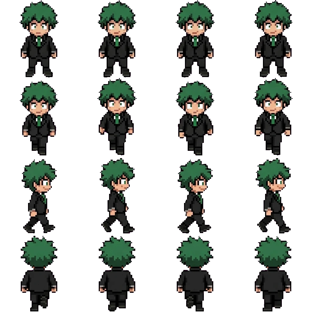 Izuku movement sprite