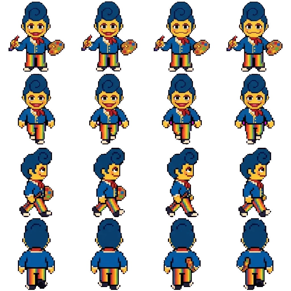 Wally darling movement sprite