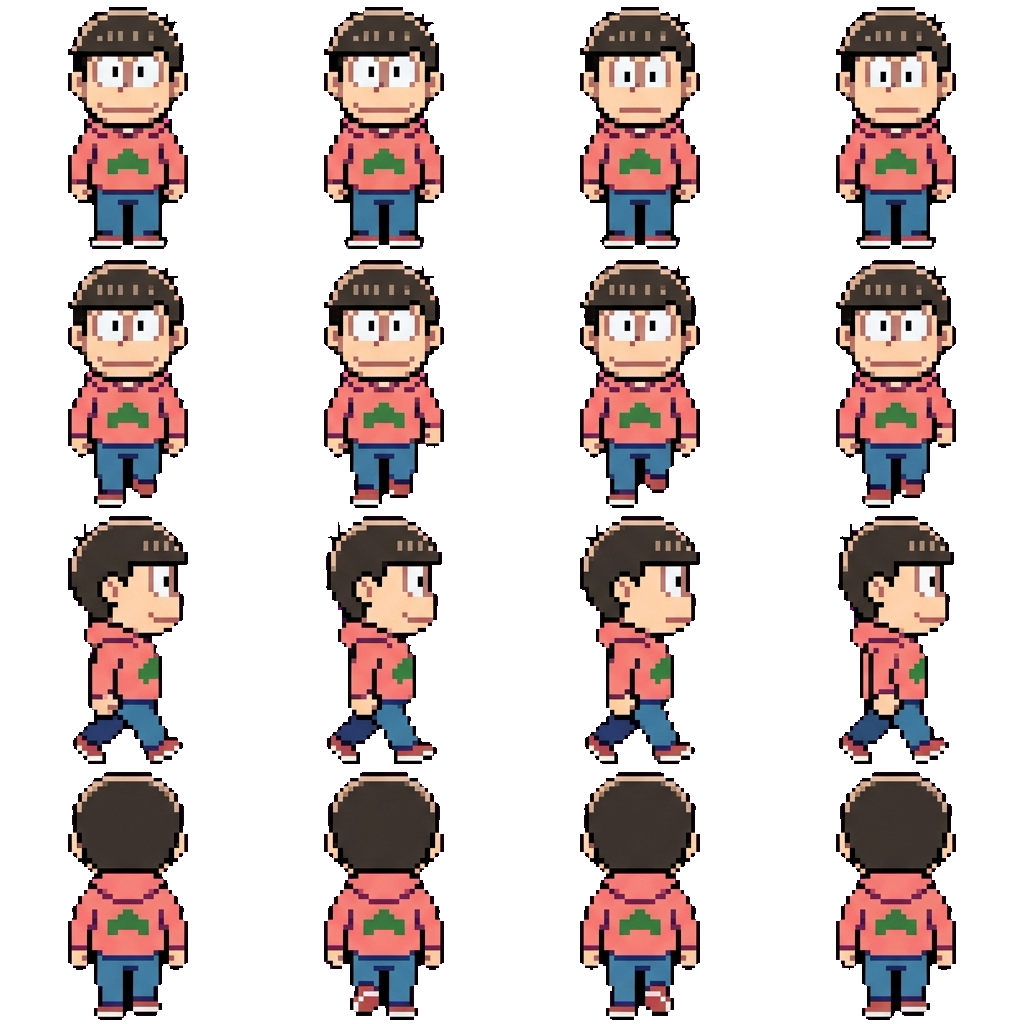 Osomatsu movement sprite