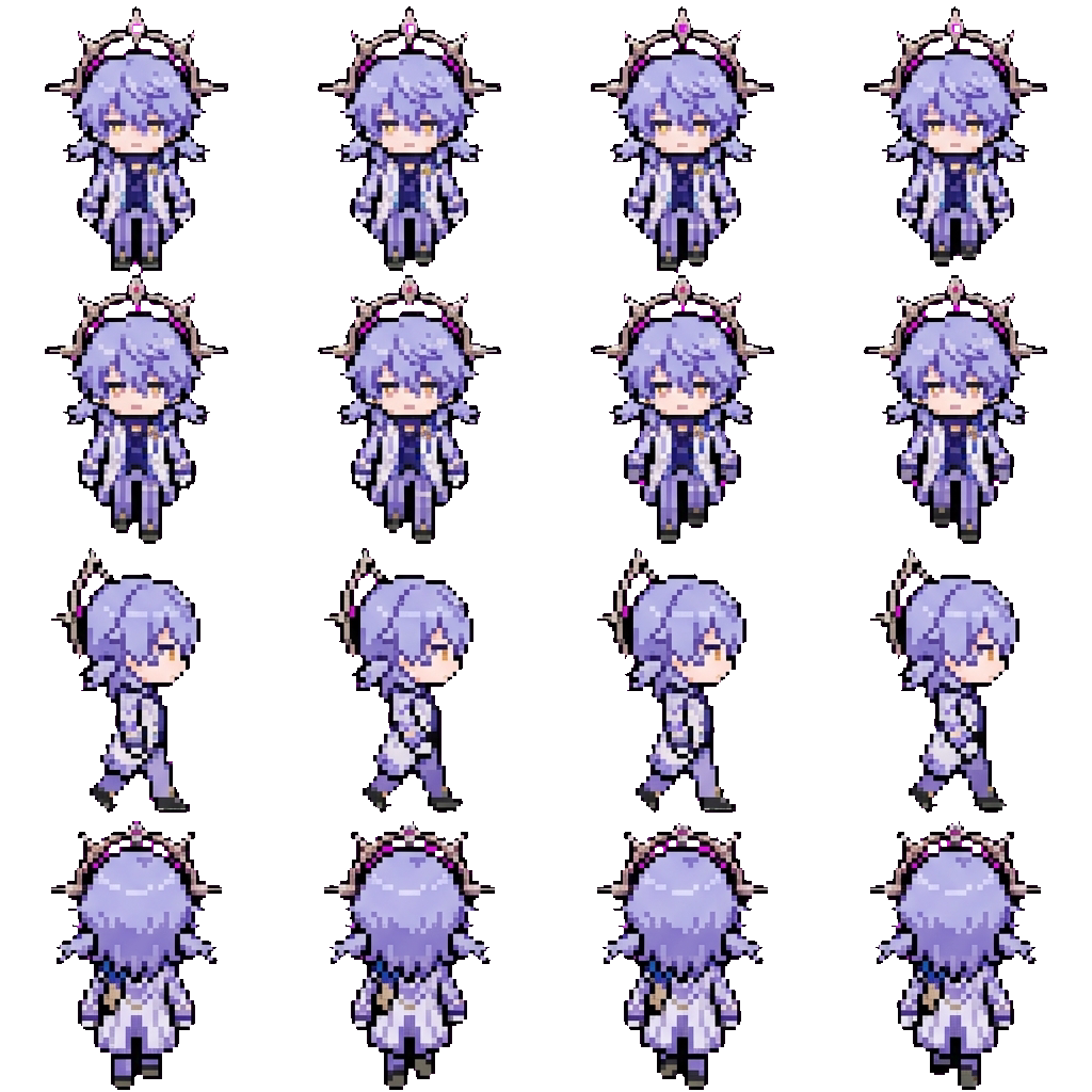 Wonweek movement sprite