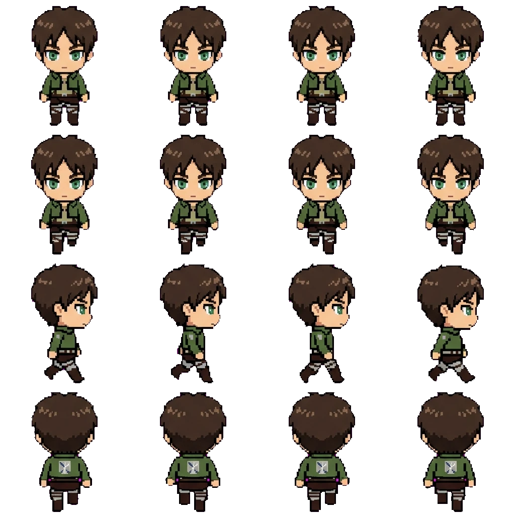 Eren movement sprite