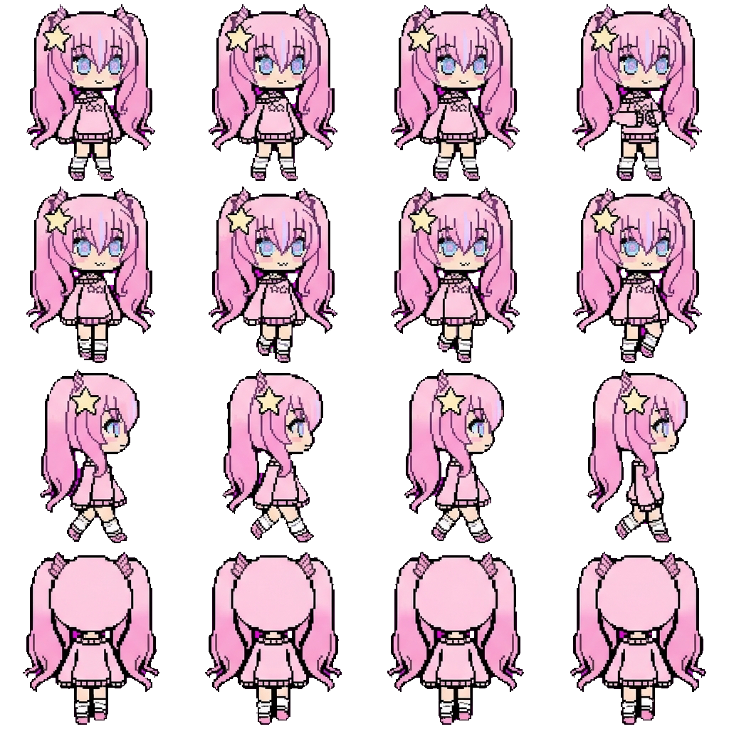Sophia movement sprite