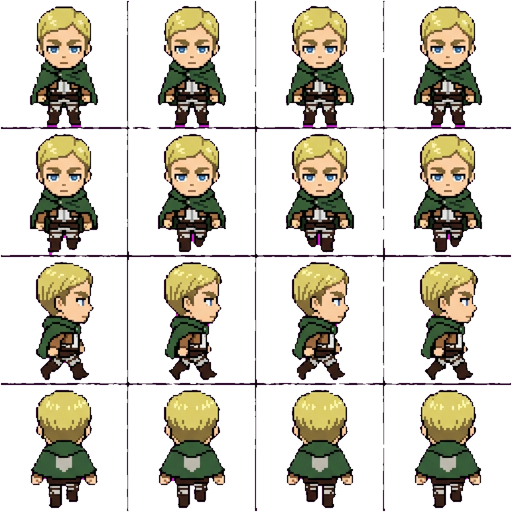 Erwin movement sprite