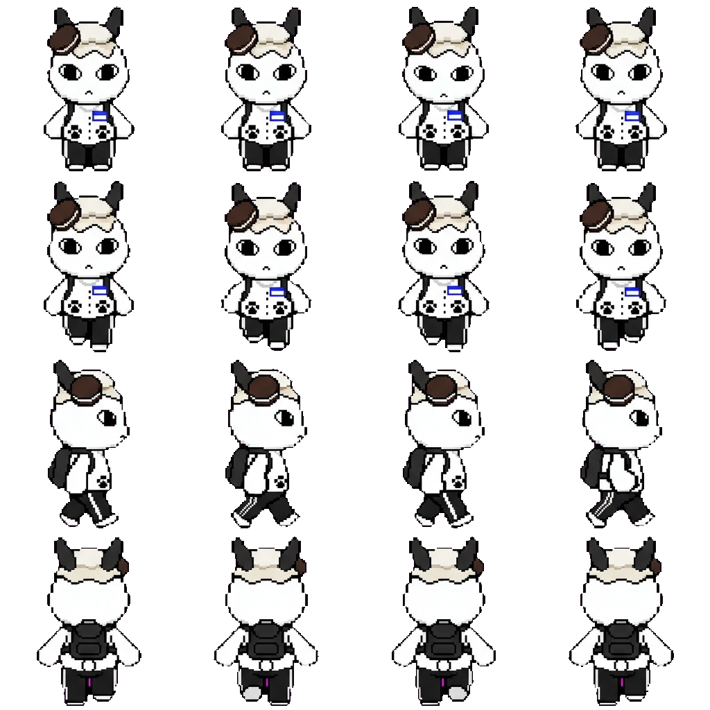 Oreo Creamay movement sprite