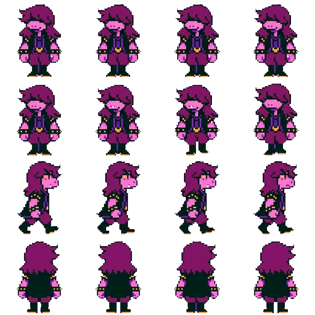 Susie movement sprite