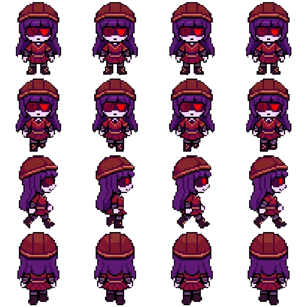 Doll movement sprite