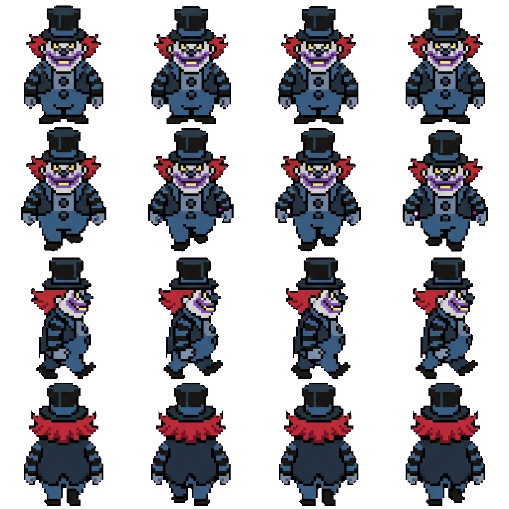 Zombozo movement sprite