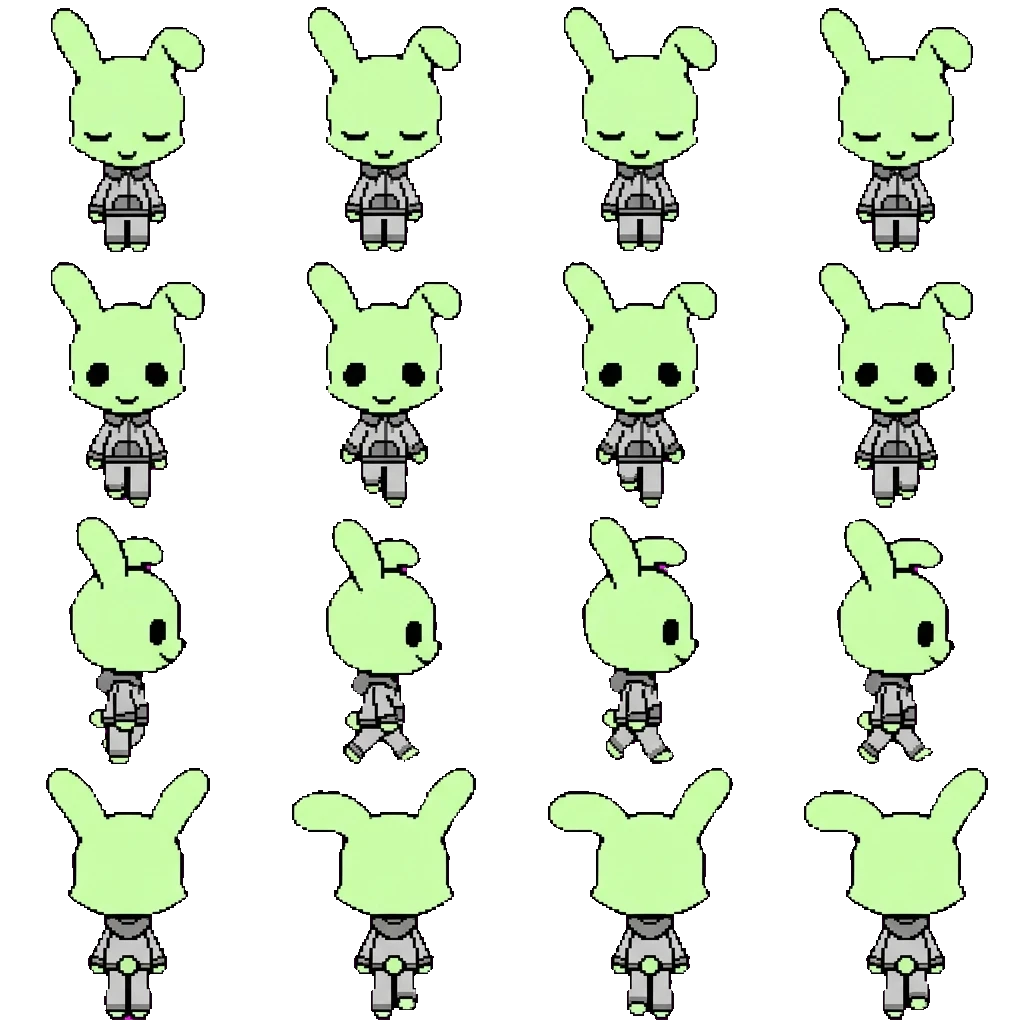 Forest movement sprite