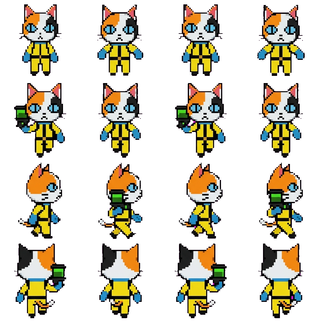 Sam movement sprite