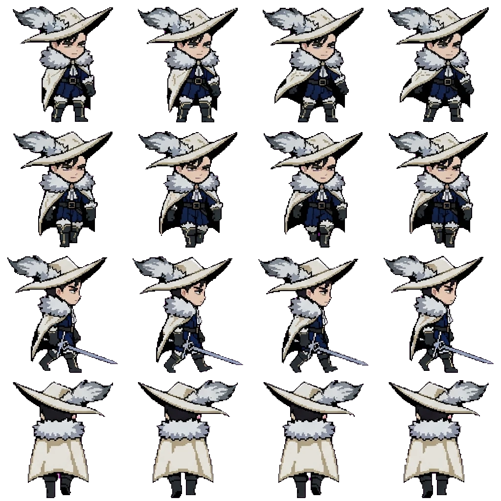 Мерсо (камиль) movement sprite