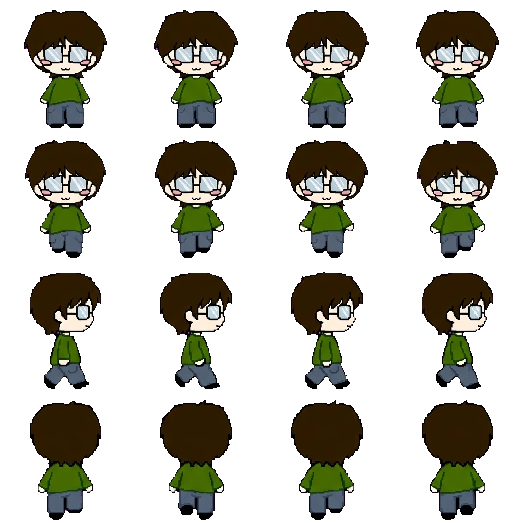 Hanna movement sprite