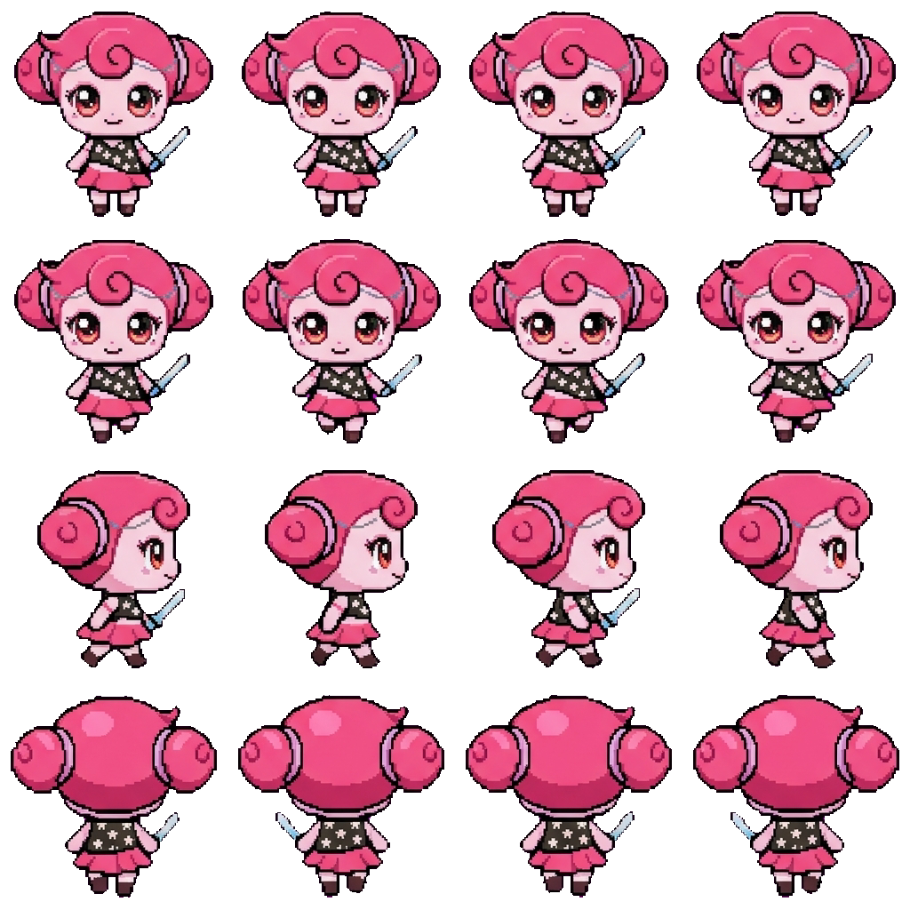 Carmenping movement sprite