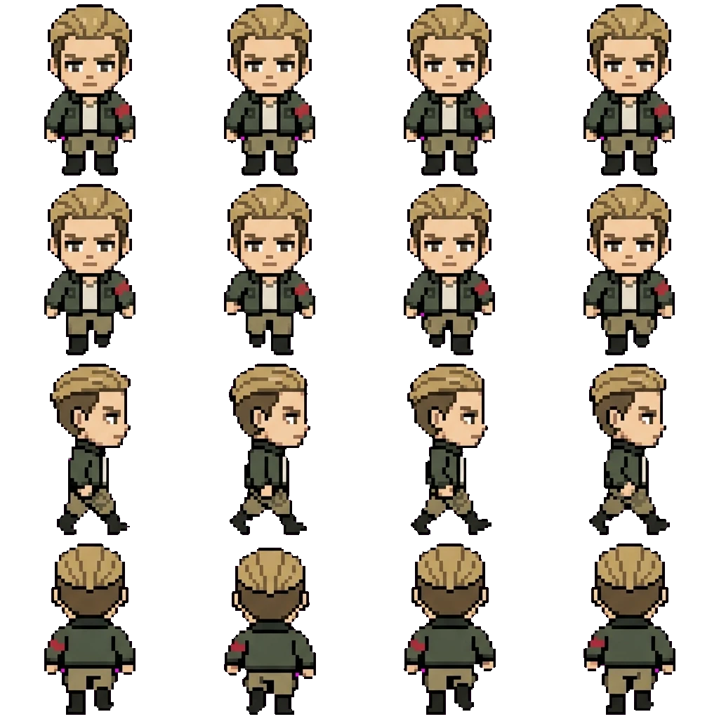 Porco movement sprite