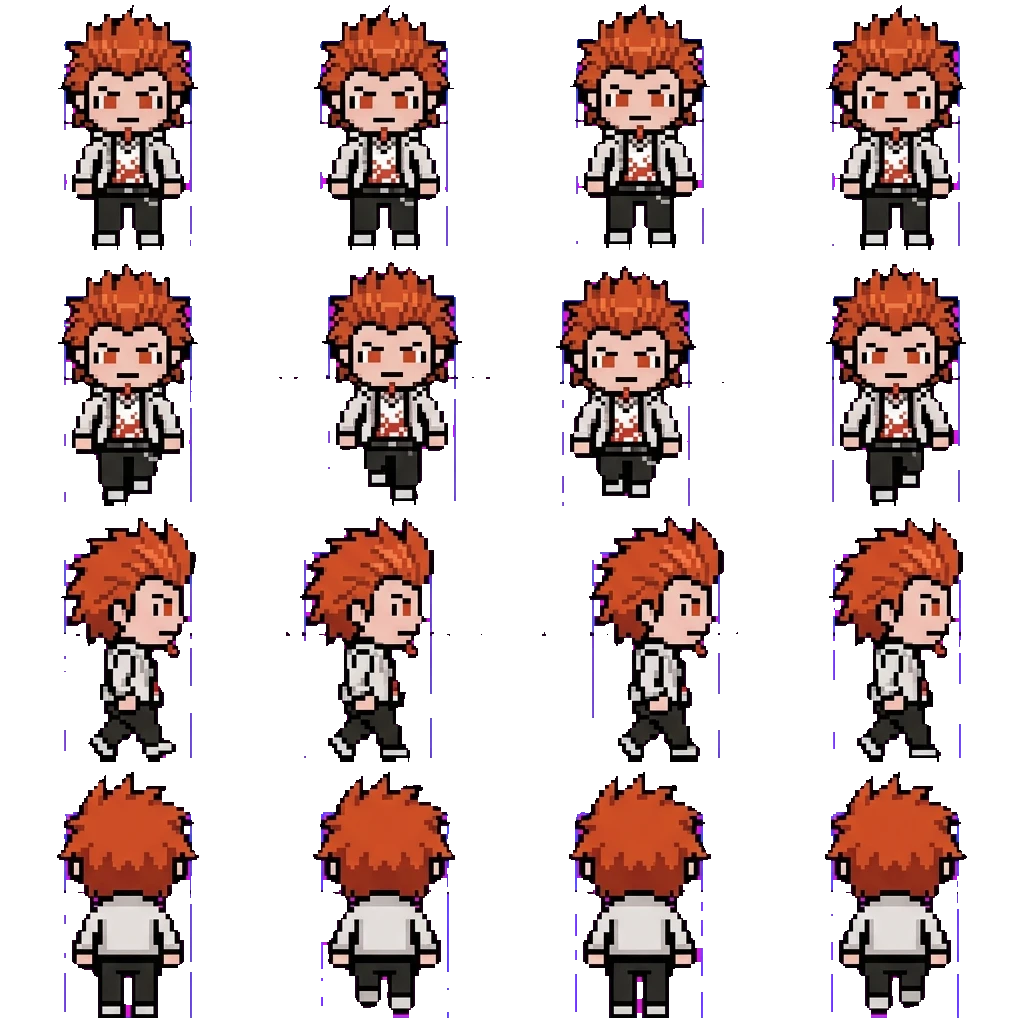 Leon movement sprite