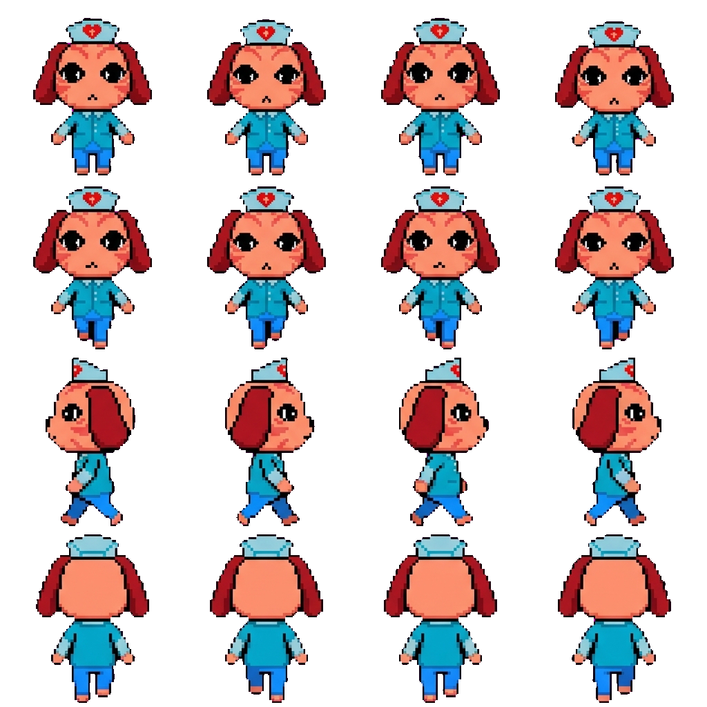 Ruby movement sprite