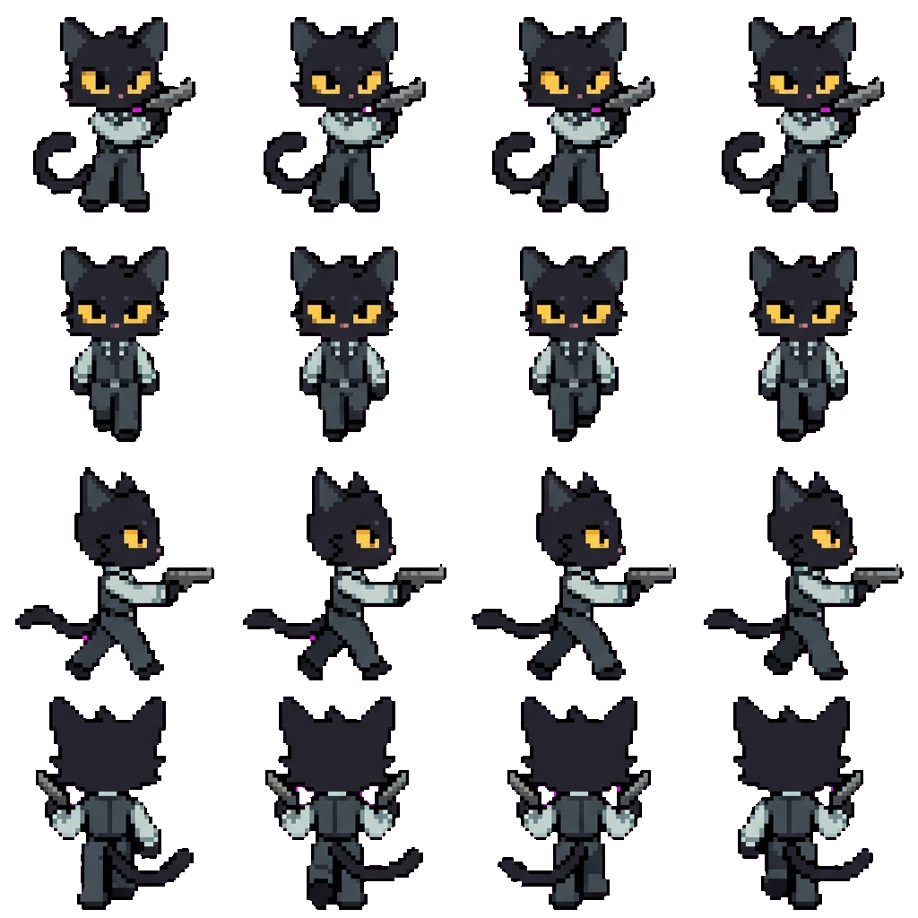 Secret Agent movement sprite
